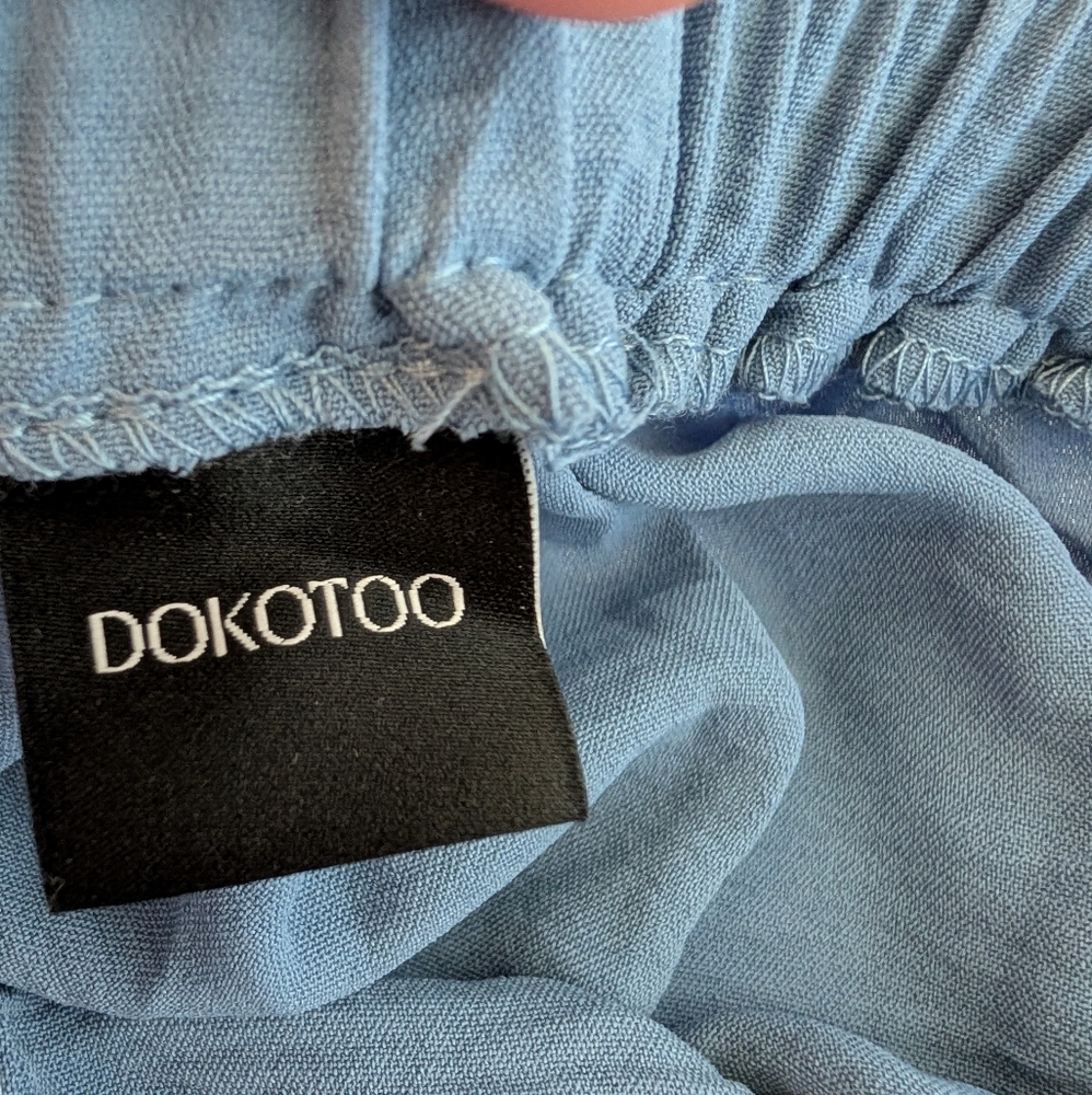 DOKOTOO 2 Piece Outfit Maxi Skirt and Short Sleeve Matching Set Size Large NWT - Picture 8 of 16
